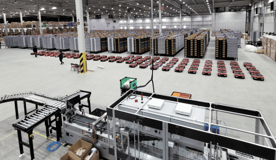 案例eland仓储中心的智能化agv系统改造