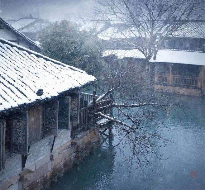 那年,周庄的雪落了整整一天,化了整整一天,此后