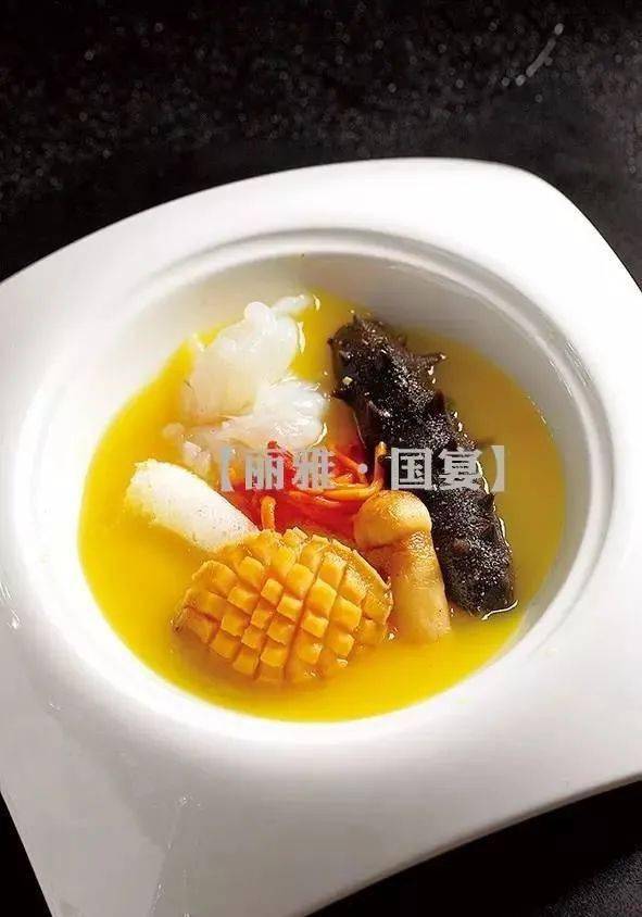 如此精致的国宴菜见识了