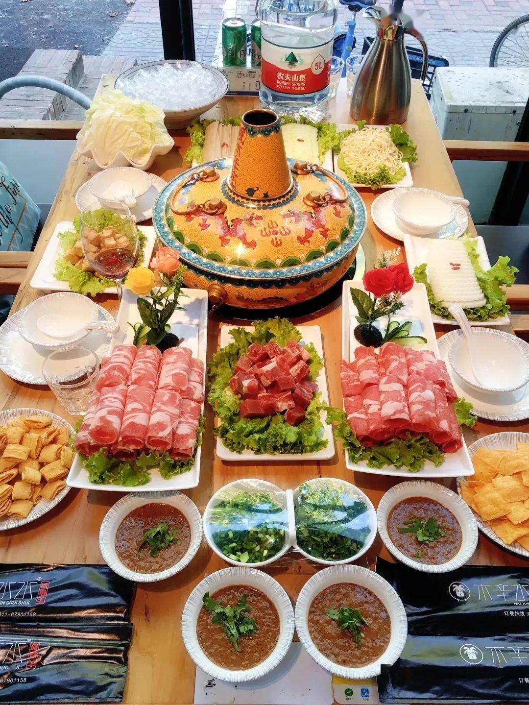 大荔这家内蒙地道草原涮羊肉同州路2店开业了醇香鲜嫩够味129元抢99元