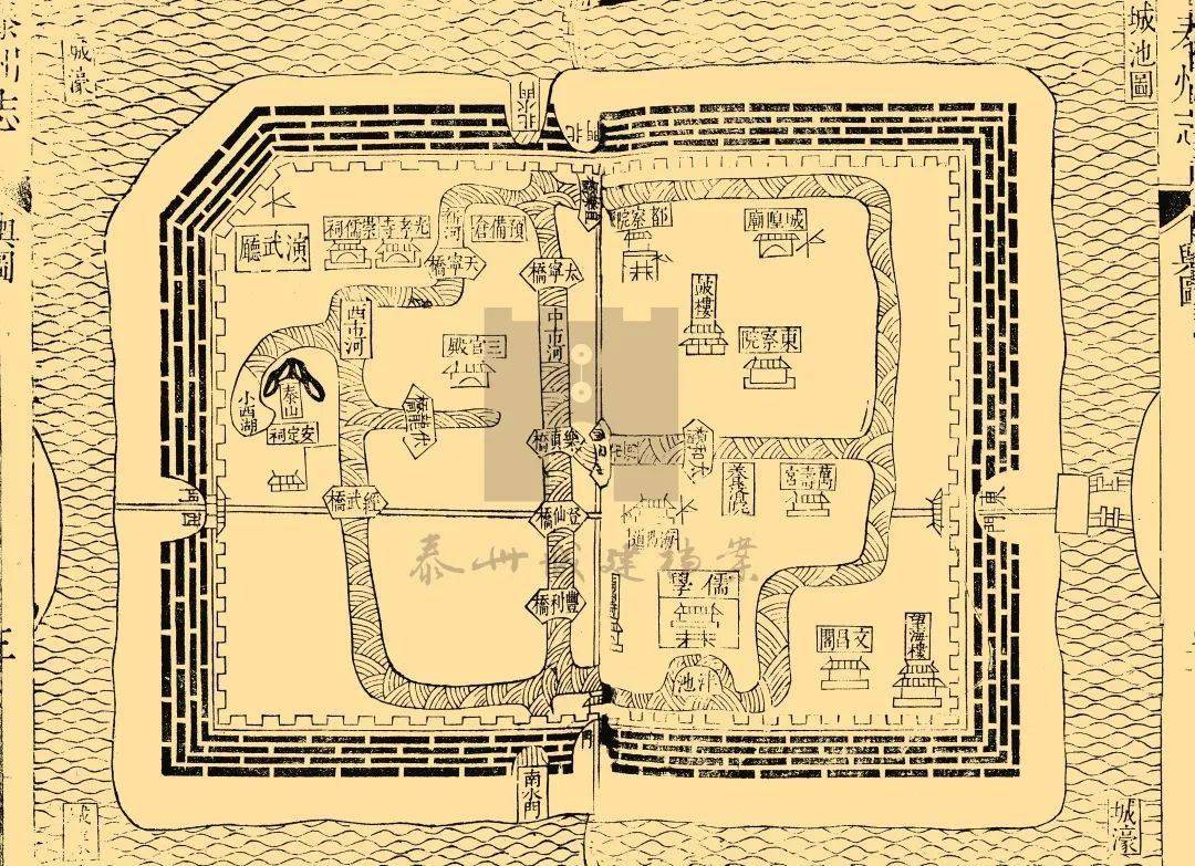 荐读从老地图看泰州历代城池变迁