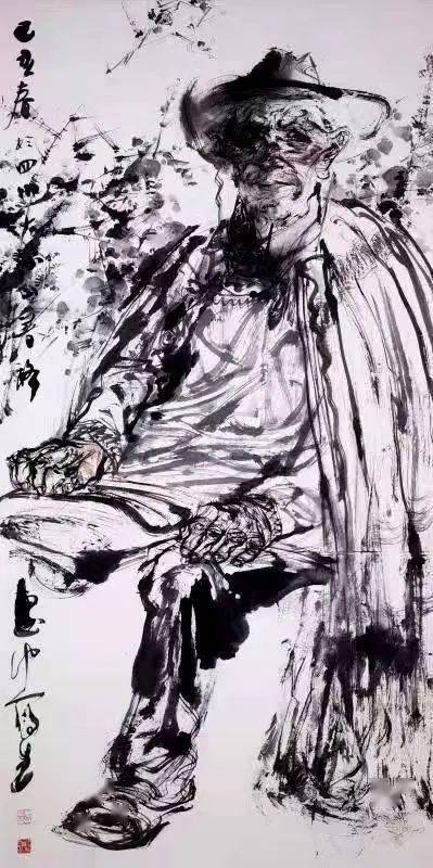 展览汇集了任惠中教授近年来水墨人物写生和线描人物写生新作50件