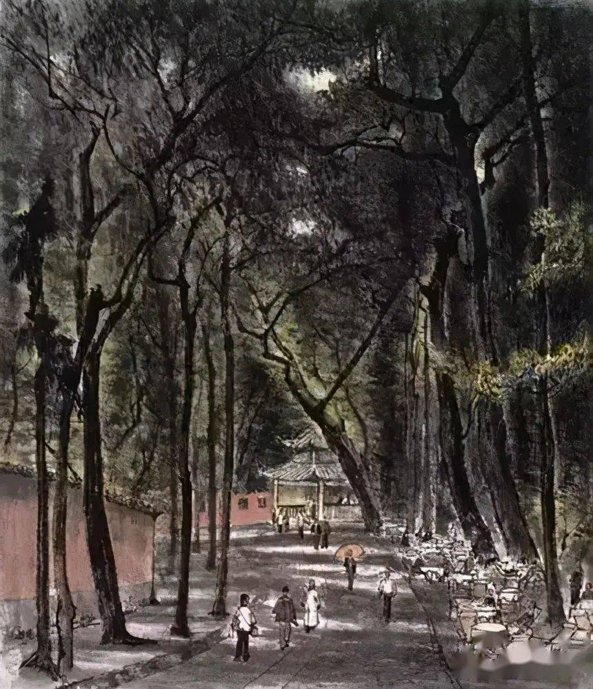 李可染写生集浸润灵魂