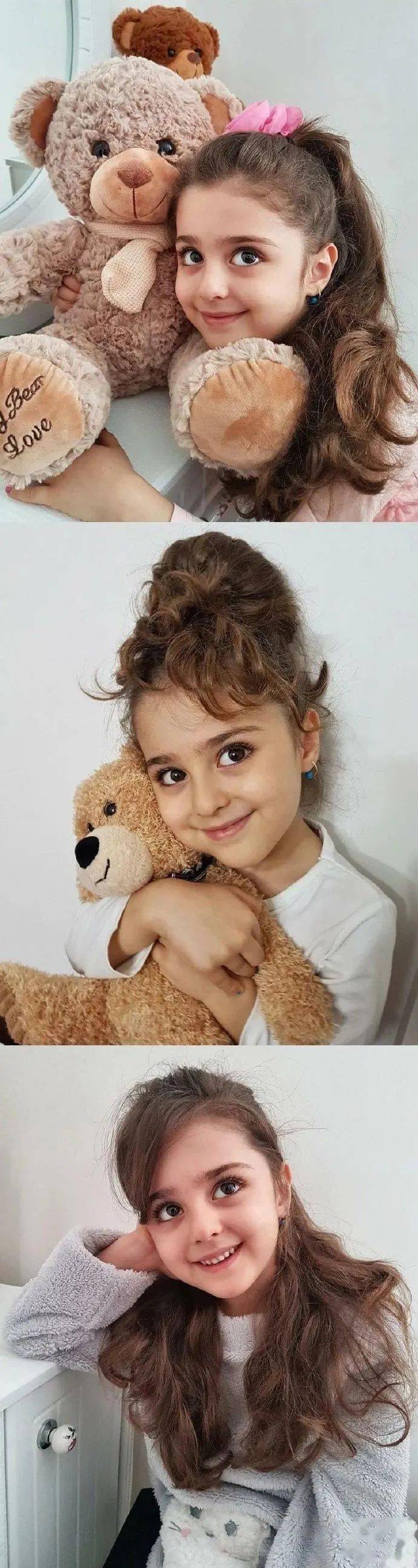 伊朗8岁小女孩被称为全球最美!因为太美,父亲辞职做贴身保镖