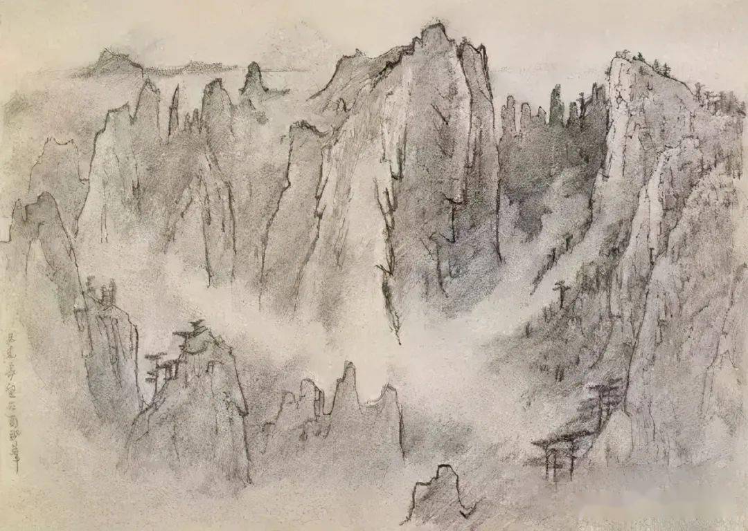 李可染写生集浸润灵魂