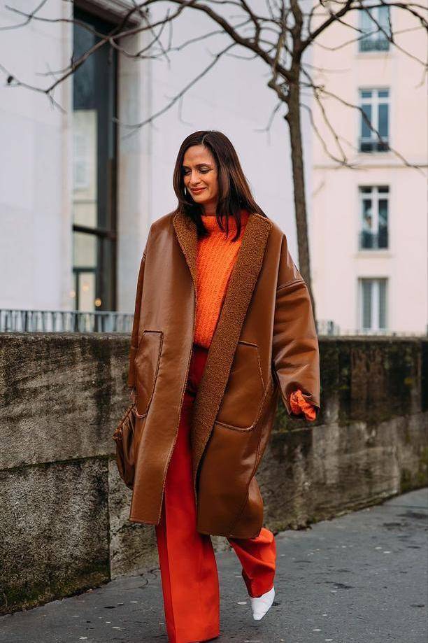 咖啡色太高级,气质满满的配色方案,照着穿当街头时髦精