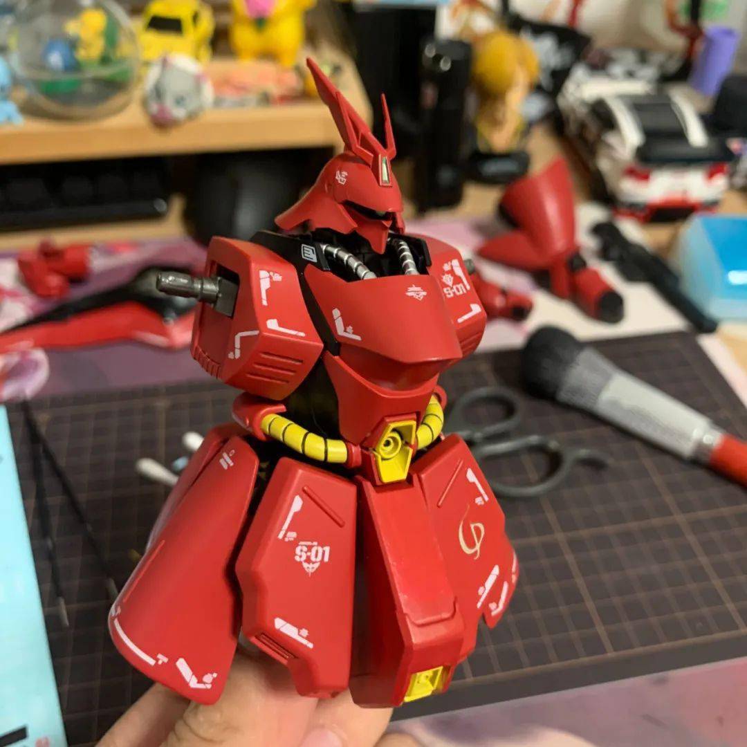 老物翻新hg沙扎比涂装制作