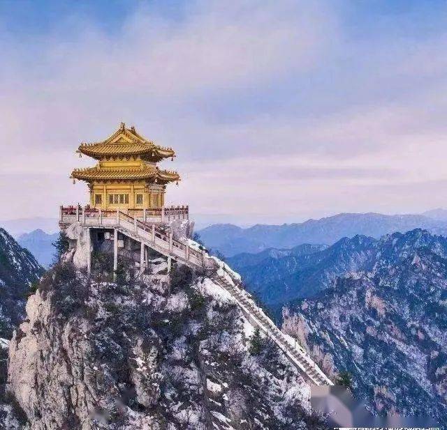 赏雪老君山138元12月5日洛阳老君山全景赏雪中原峡谷十里画屏追梦谷二