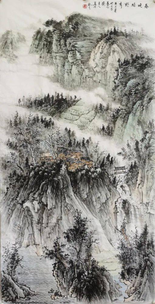 我市画家姜明在省美术大展中获奖