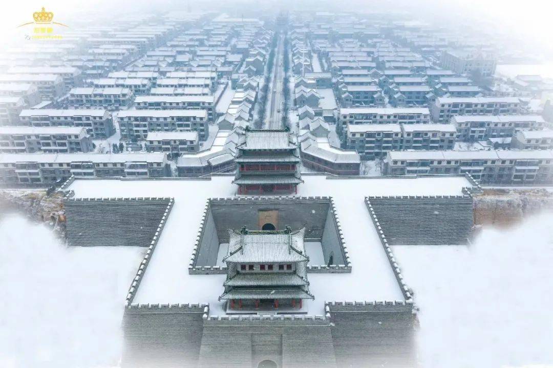 夜雪初霁,朔州美成了马邑