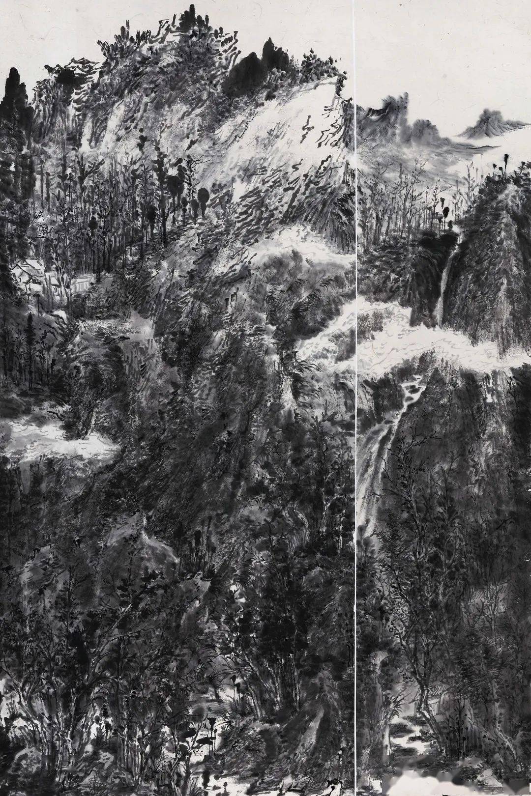 节目预告 | 淡墨素彩 · 贾少波_山水画