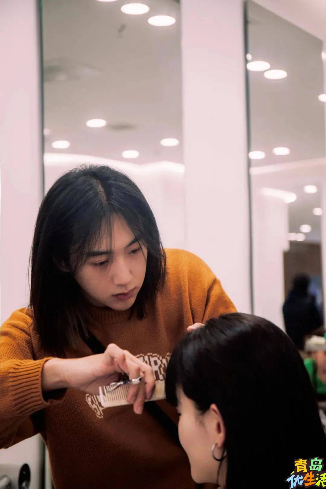让岛城美发标杆do my hair高薪聘来的发型师也太绝了叭