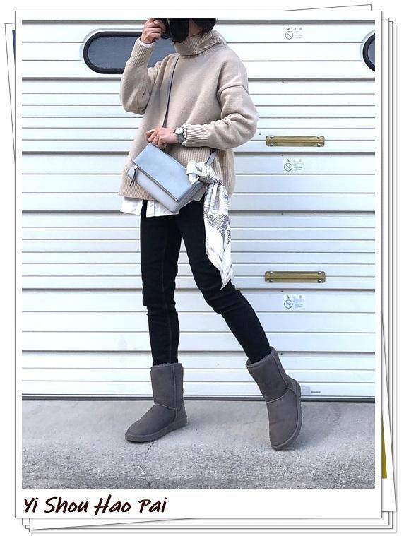 ugg雪地靴怎么搭配才好看?看看日本女人冬天怎么穿它吧
