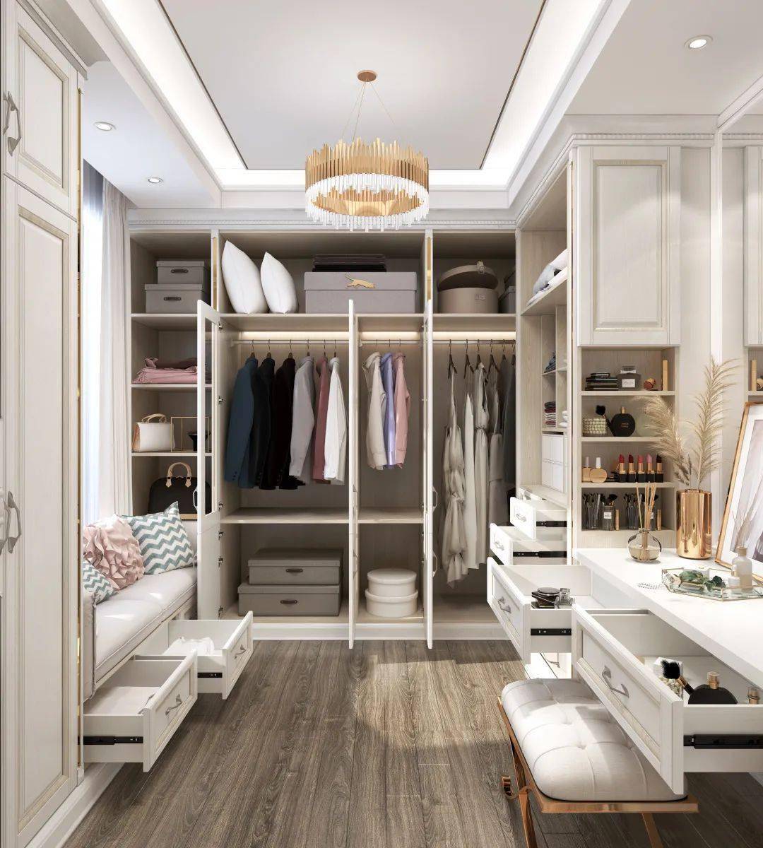 太惊艳索菲亚2020爆火衣帽间案例合集来了