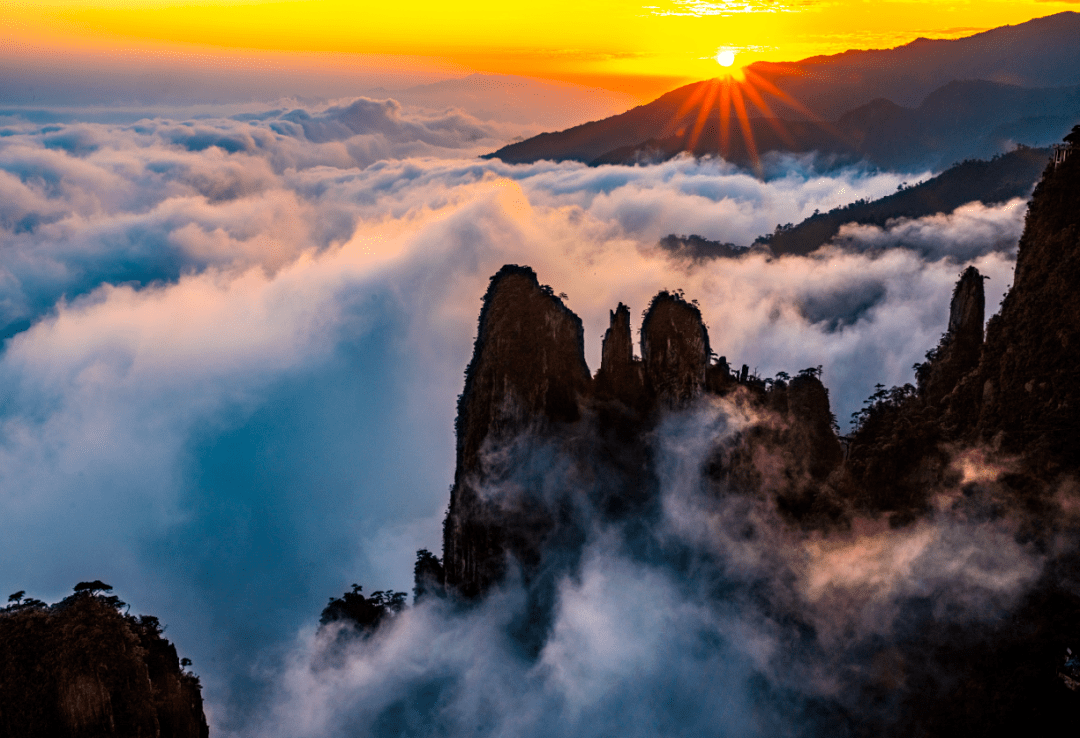 桂东人 "冬游莽山五指峰 亲民优惠大放送"