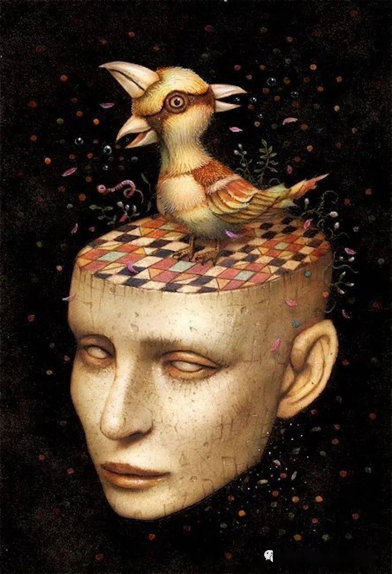 大众艺术网我从我的意识流中创造了一些东西旅美日本现代超现实画家