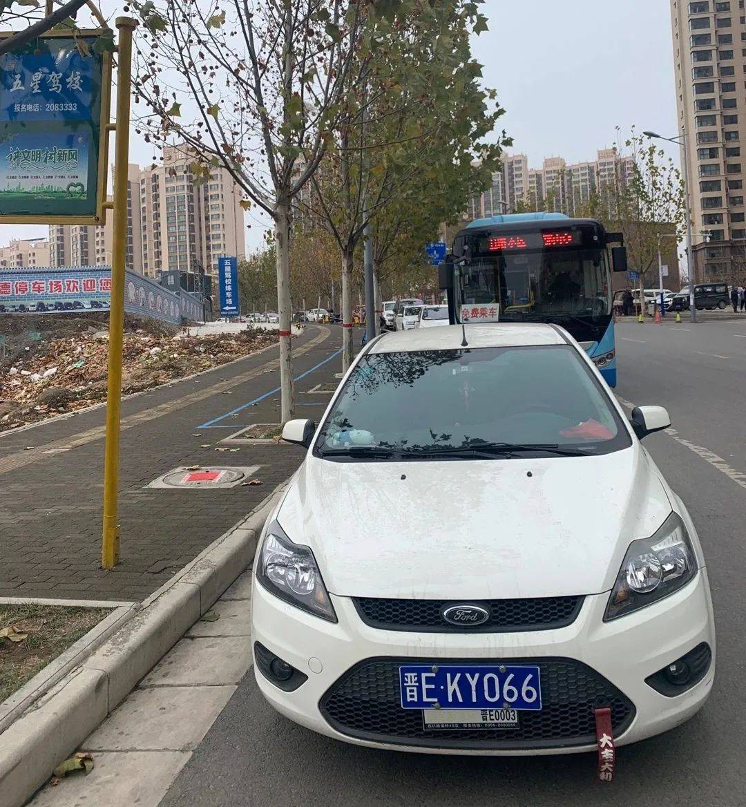 实拍大胆晋城一出租车被严惩还有