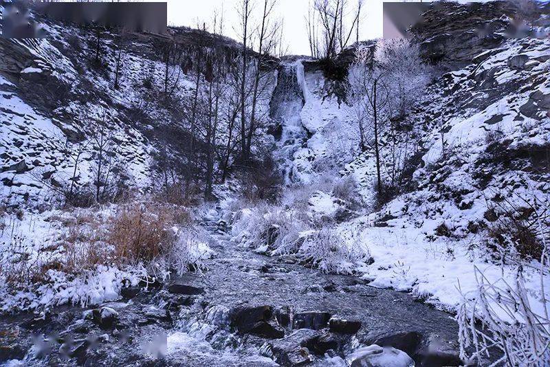 神木美景|"最美冰瀑"惊艳神木 错过再等一年