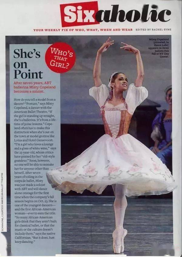 13岁学芭蕾!25岁成为首席惊艳世界!_misty