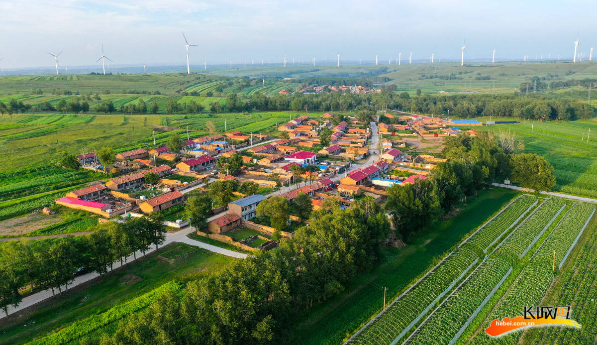 我们的全村福丨张家口市张北县马梁坡村产业发展助村庄旧貌换新颜