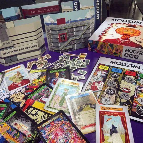 【每周桌游推荐】现代艺术:来成为现代拍卖大师试试吧