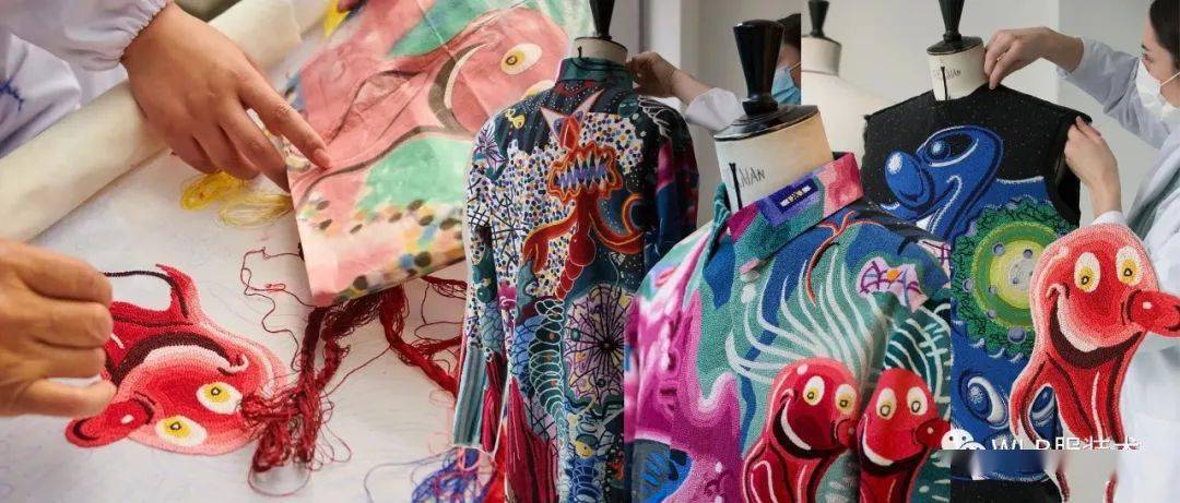 中国传统打籽绣工艺dior迪奥21秋季系列精湛技艺分享