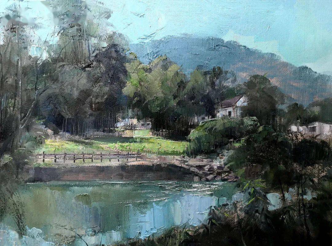 冬日的阳山好一幅水墨江南画卷