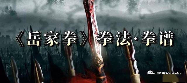 传统武术绝学岳家拳拳法拳谱