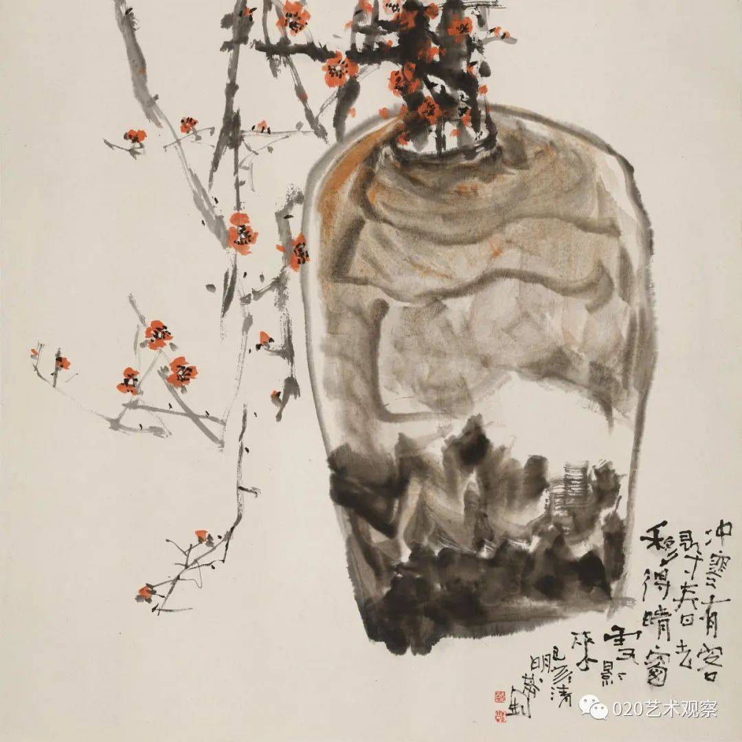 郭莽园是广东美术界的骄傲关河一望郭莽园作品展亮相佛山