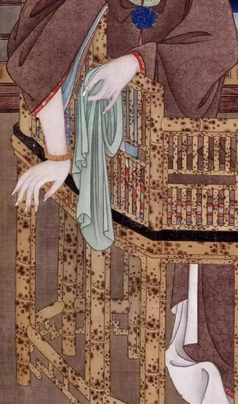 清宫旧藏的雍正十二美人图展现古代美人的生活细节