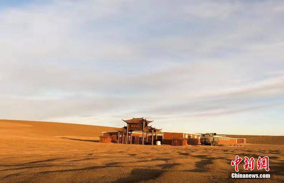 大漠无人区建"月球基地""玉兔号"月球车曾行走试验_敦煌