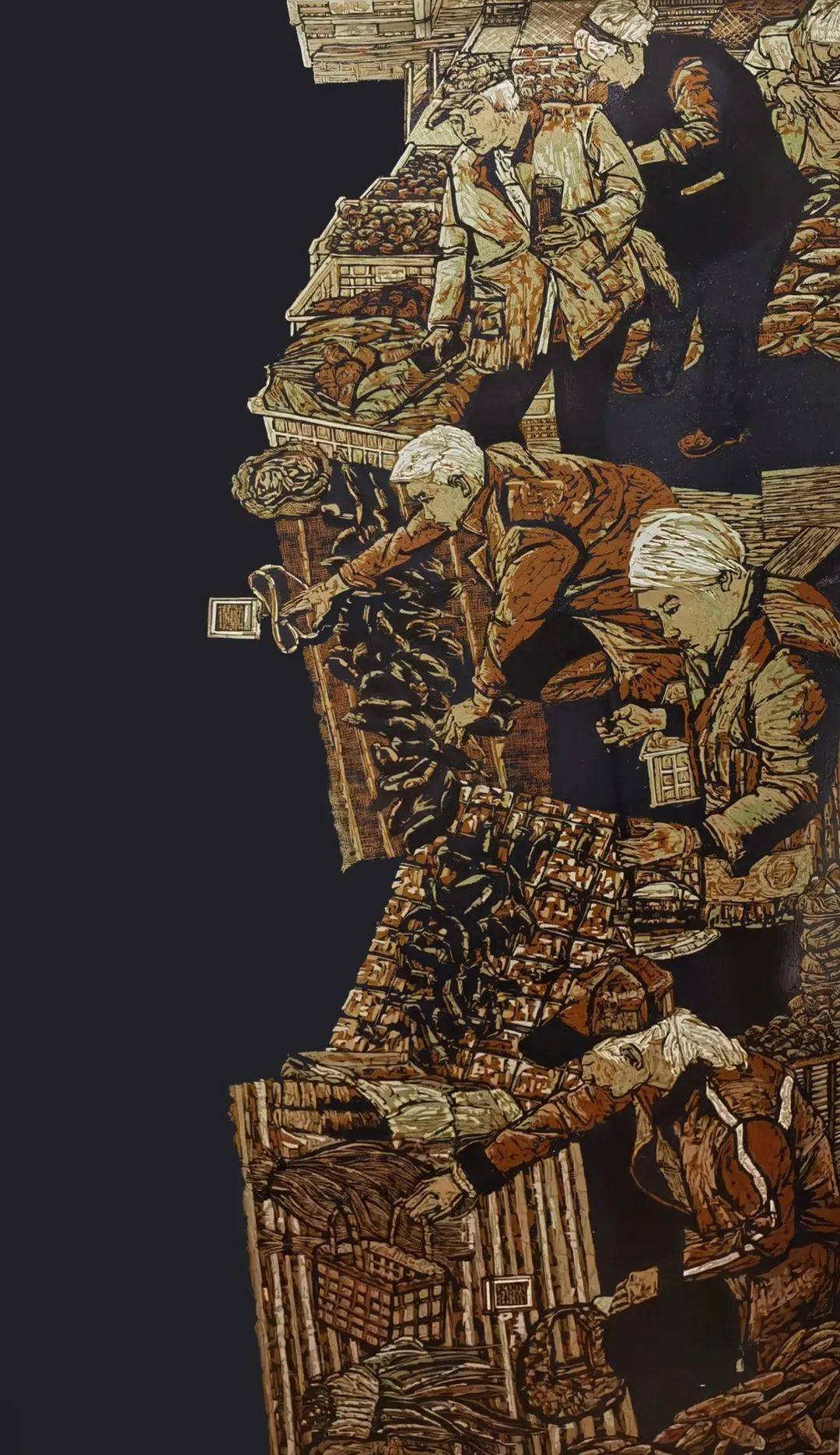 黑龙江省第二届版画作品双年展获奖作品欣赏