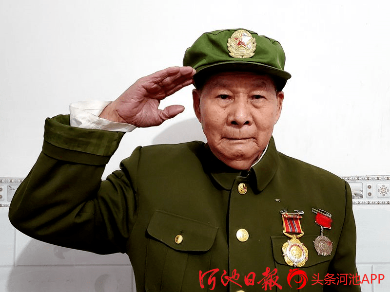 河池3位健在抗美援朝老兵回忆峥嵘岁月!