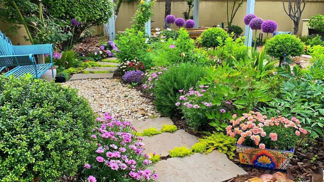 67一条石墙四季昼夜这座美式乡村庭院风情万种