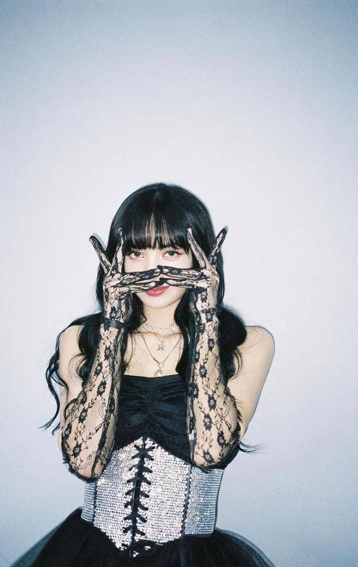 blackpink专属甜辣pose拍照超上镜