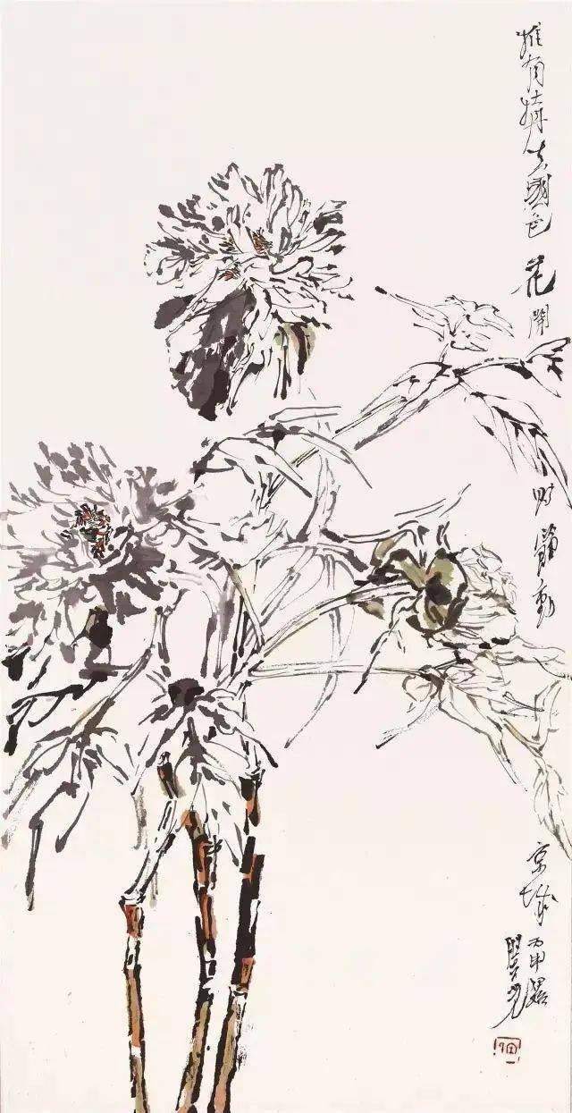 清逸高标静美雅韵宋丰光花鸟画