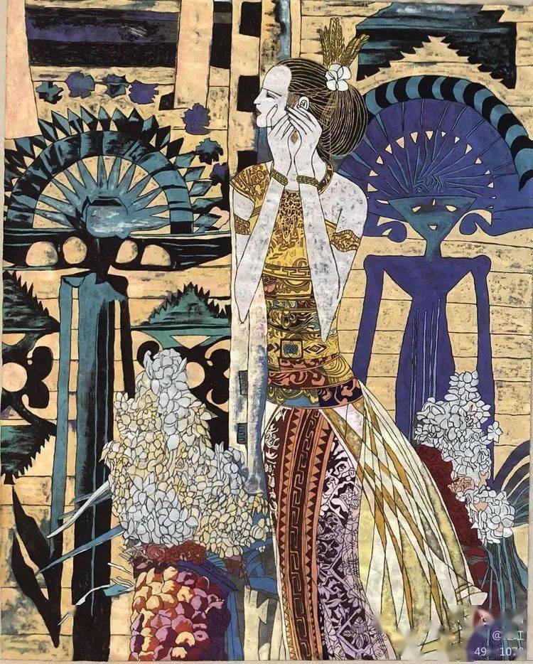 2021年 |林永龙 云南重彩画高研短期班(12月27日开课)_作品