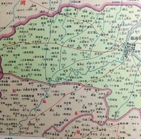 56年撤销清平县,将大部分地区乡镇划入临清市,即市区东部所有乡镇,65