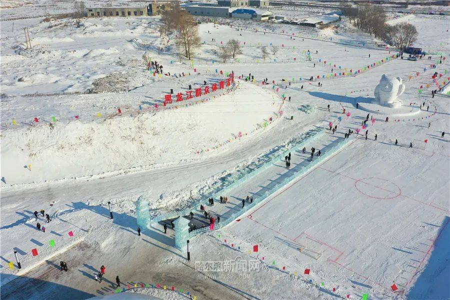 哈南这个冰雪大乐园爽了