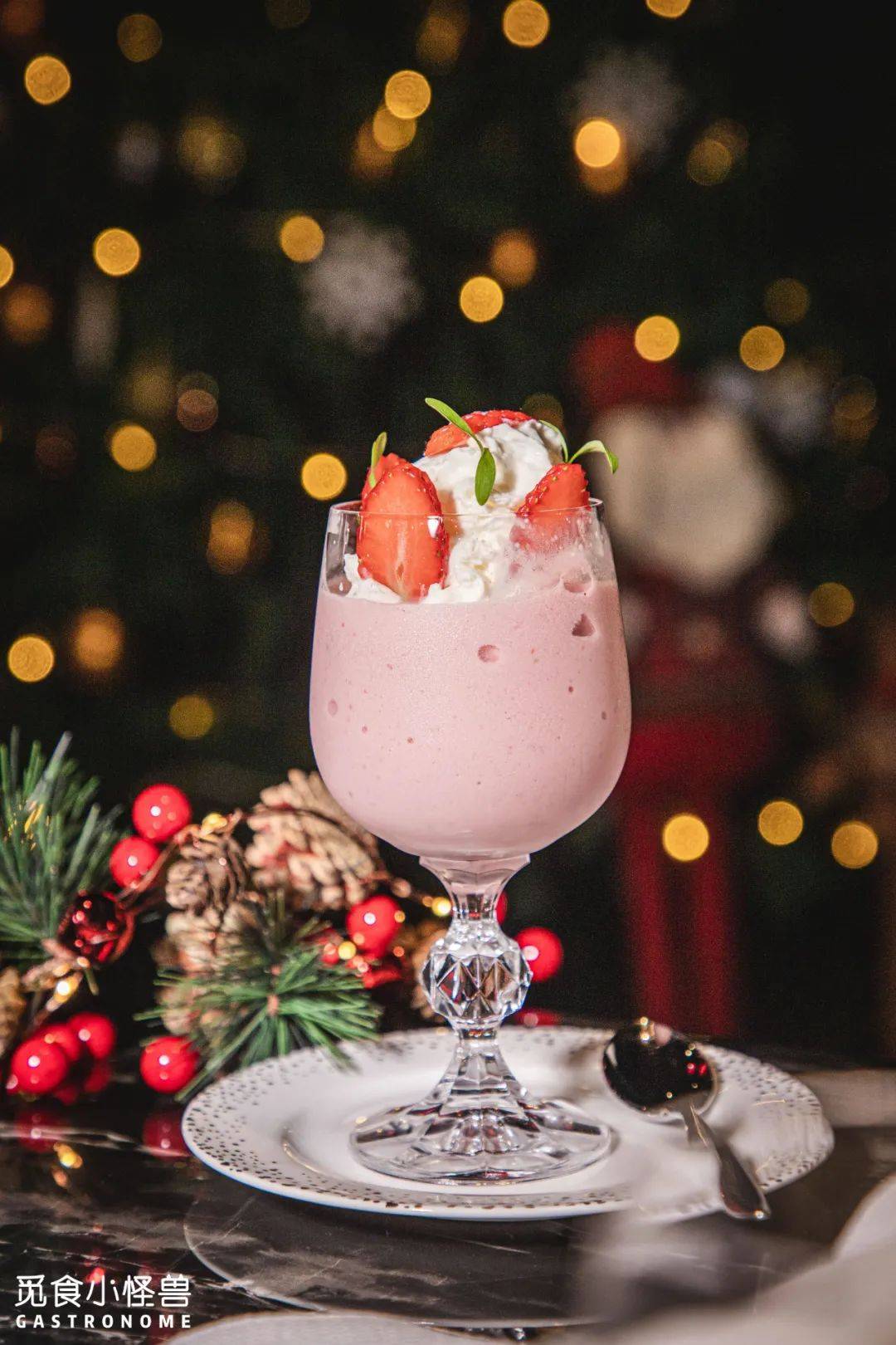 「雪人」可可爱爱没有脑袋,这杯只有3°的鸡尾酒,有哪个女生能见了不