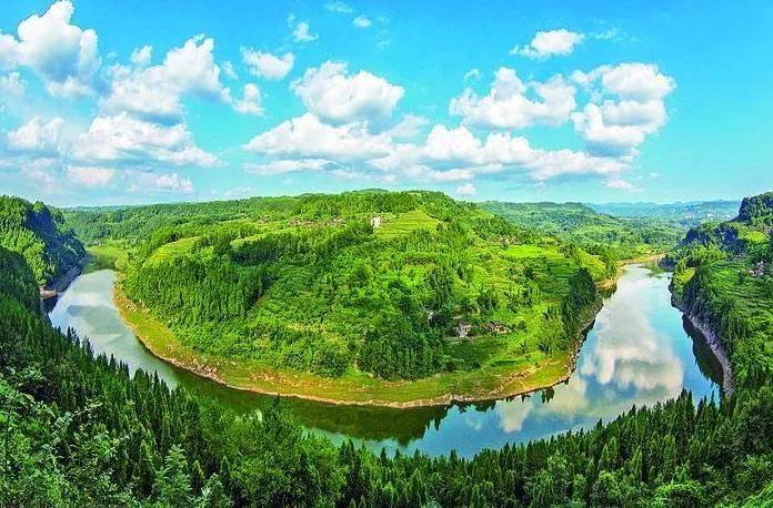 人文丰都走进龙河看丰景美极了你们来感受一下