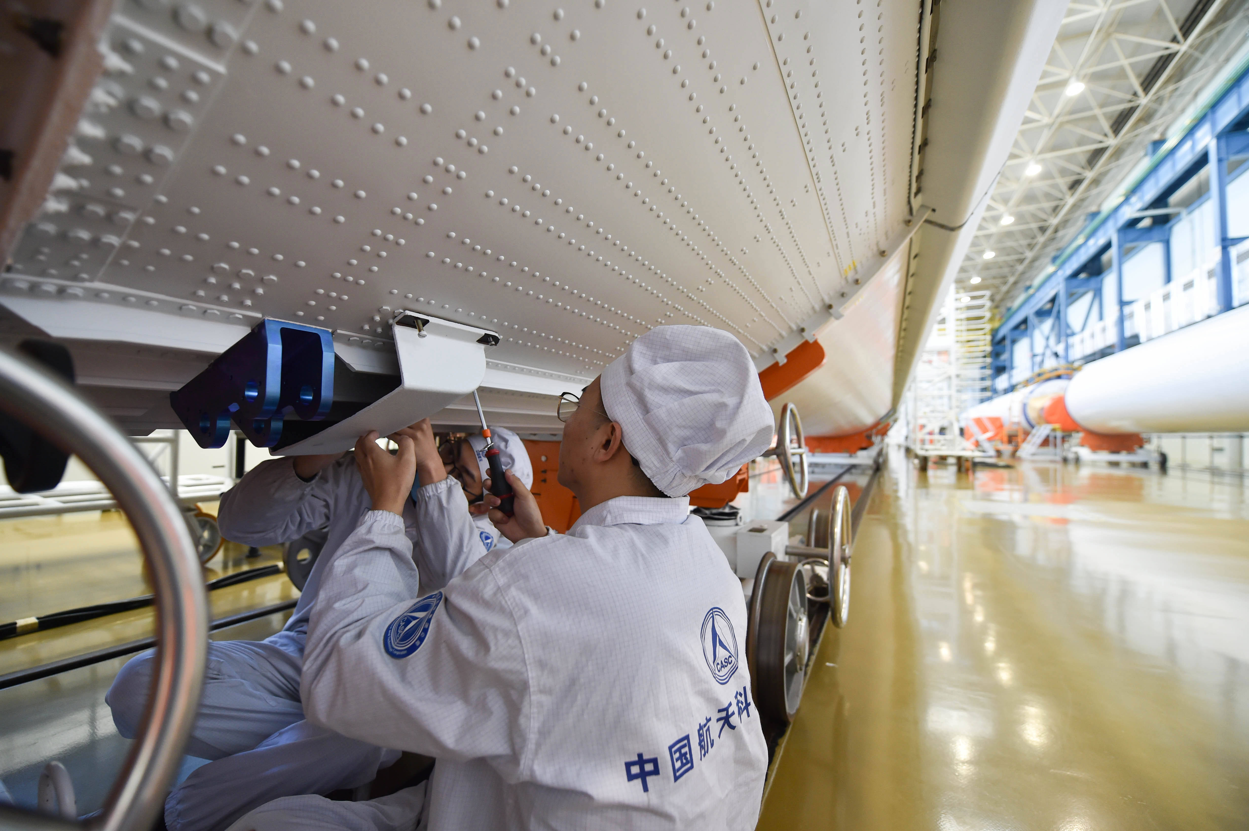 新华社发(赵子硕 摄)天津大运载火箭基地于2008年在天津经济技术开发