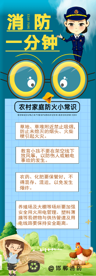 农村防火安全宣传内容图片