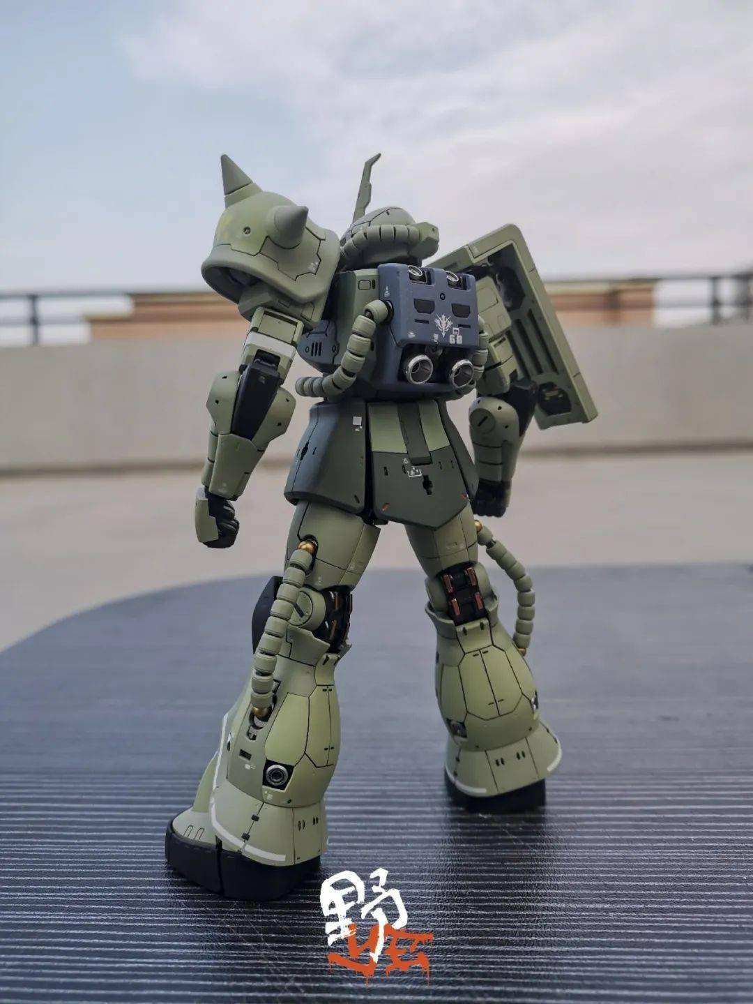 套件 |rg 1/144 扎古2 標籤 | 塗裝,佳作, 投稿 rg扎古原色噴塗妹 