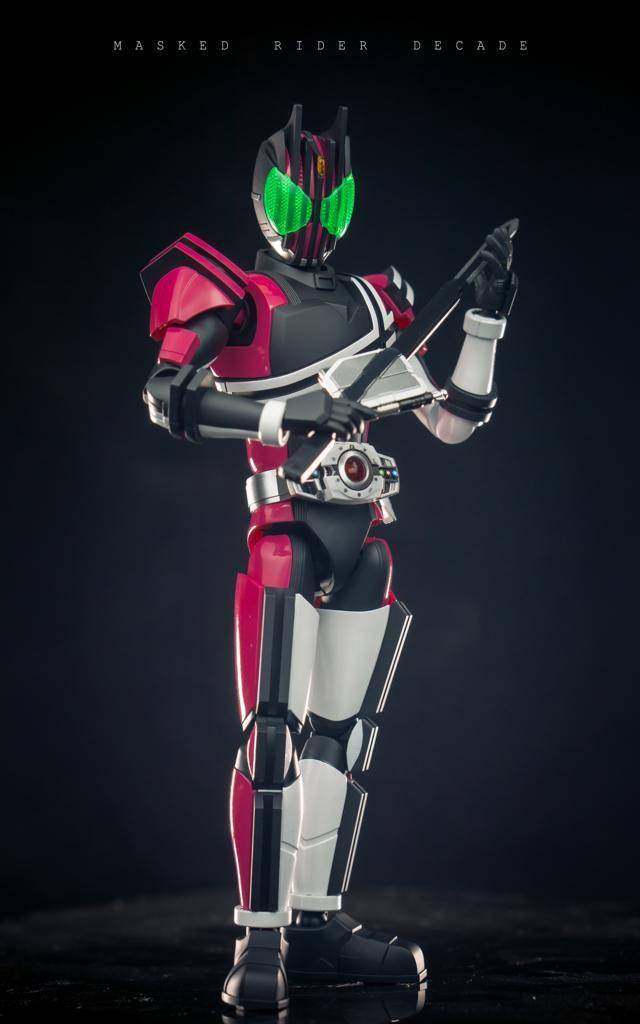 模玩秀frs拼装版decade帝骑哥喷涂做好啦