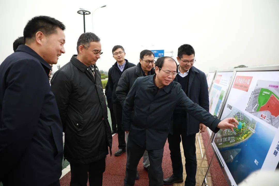 实地考察了三一集团,望城区大泽湖片区等地,听取长沙"海归小镇"的项目