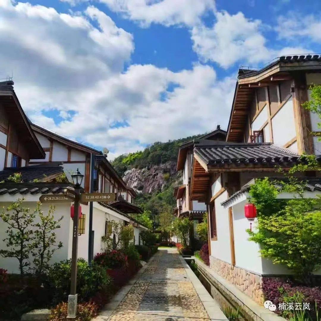 永嘉楠溪云岚开建文旅商业街为大若岩省级旅游风情小镇增添乡村振兴新