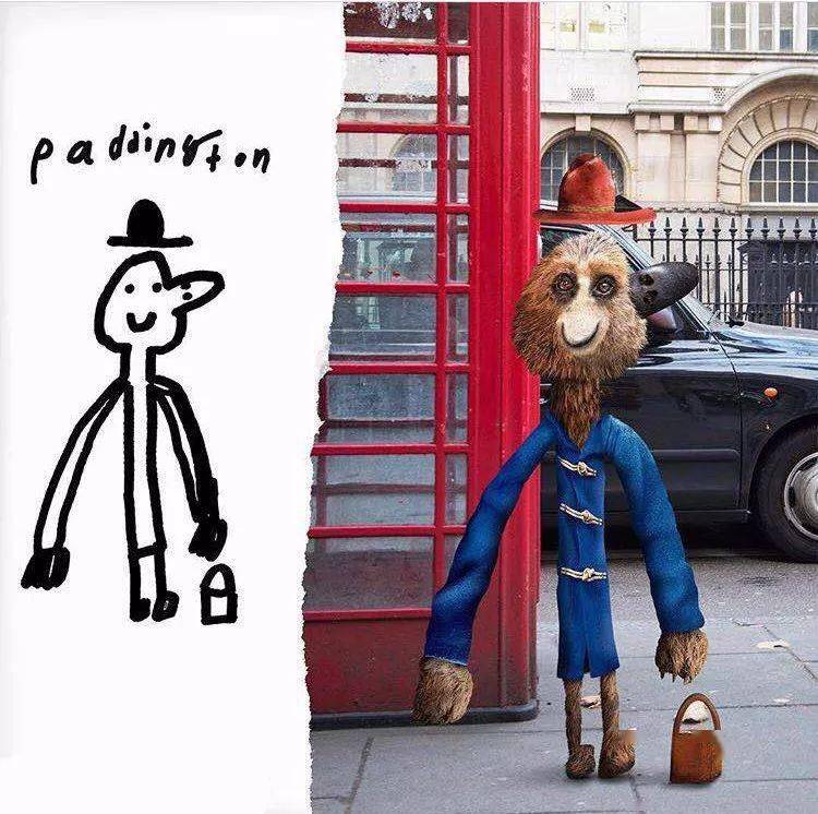 爸爸把儿子的画搞成这样笑死我了