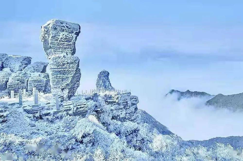 【跨年旅行】中国的世界自然遗产,"天空之城"梵净山,一到冬天就美得不