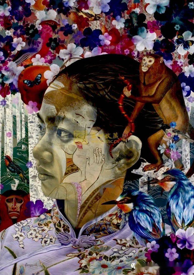 大众艺术网曾长住香港16年画风受日本艺术影响菲律宾现代观念超现实